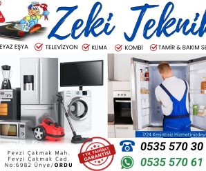 Ünye Beyaz Eşya Servisi | Yetkili Servis Kalitesinde