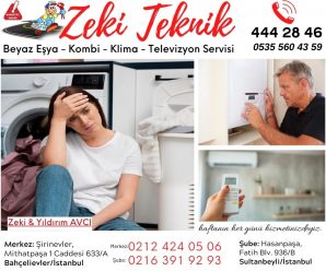 Sultanbeyli Beyaz Eşya Servisi 444 28 46 Zeki Usta