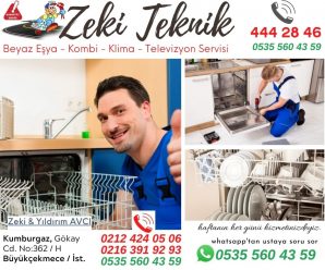 Kıraç Beyaz Eşya Servisi | Zeki Usta | 444 28 46