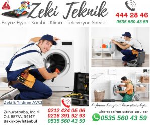 Bakırköy Kartaltepe Beyaz Eşya Servisi 444 28 46 Zeki Usta