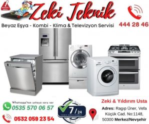 Nevşehir Beyaz Eşya Tamiri – Buzdolabı Tamircisi Zeki Usta