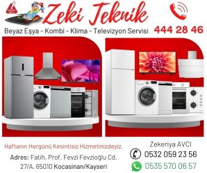 Kayseri Kocasinan Beyaz Eşya Tamiri-Buzdolabı Tamircisi Zeki Usta