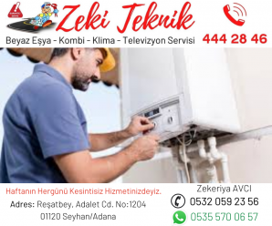 Seyhan Beyaz Eşya Tamiri – Buzdolabı Tamircisi Zeki Usta