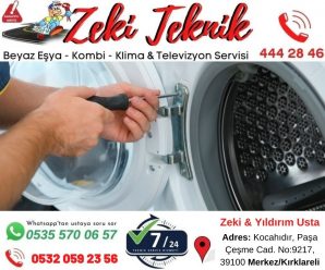 Kırklareli Beyaz Eşya Tamiri – Buzdolabı Tamircisi Zeki Usta