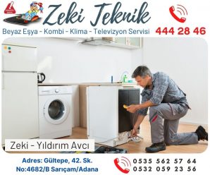 Sarıçam Beyaz Eşya Tamiri | Çağrı Merkezi 444 28 46