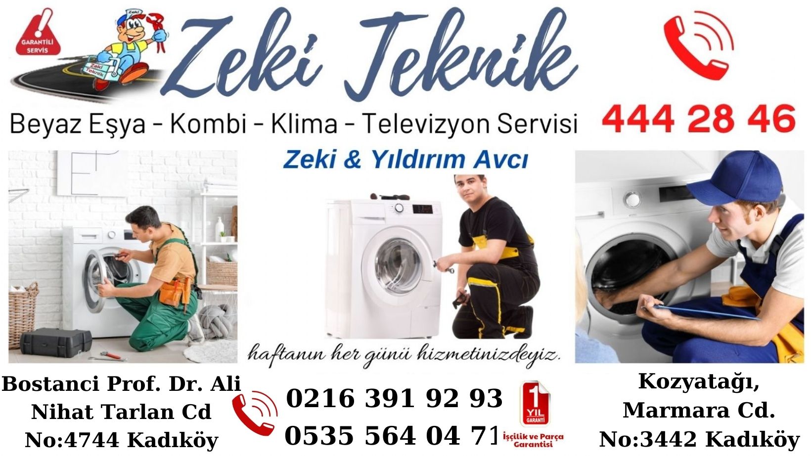 Fenerbahçe Çamaşır Makinesi Tamircisi