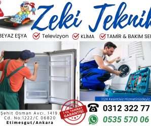 Etimesgut Beyaz Eşya Servisi | Teknik Servis
