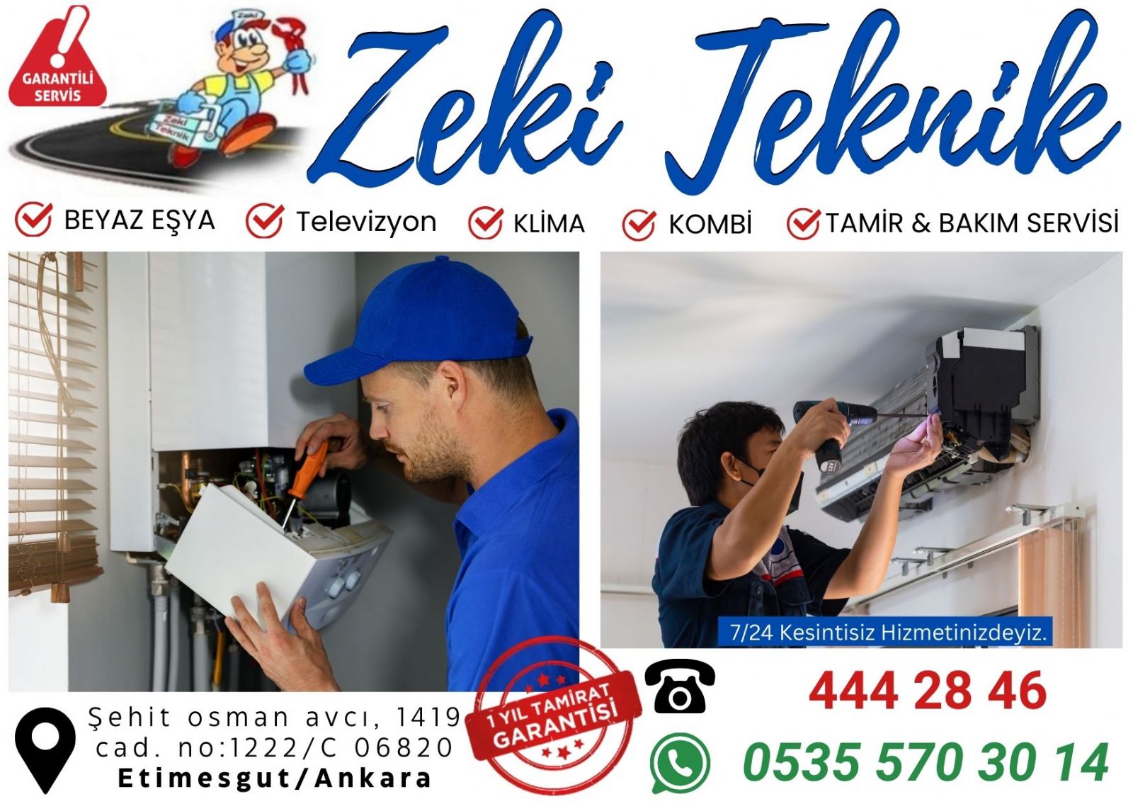 Etimesgut Kombi Servisi