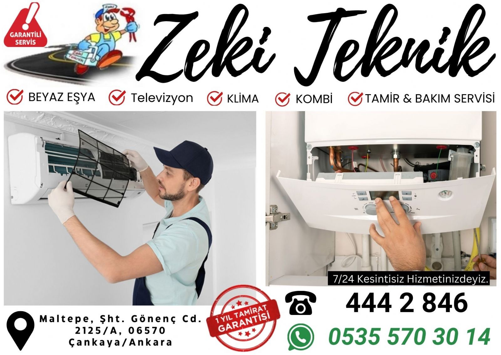 Çankaya Kombi Servisi