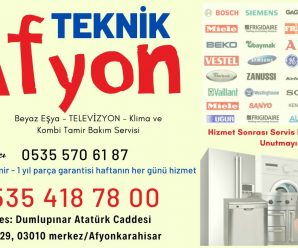 Afyon Beyaz Eşya Servisi | Buzdolabı Tamircisi