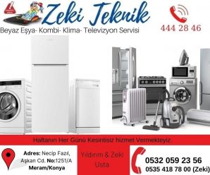 Meram Beyaz Eşya Tamiri – Buzdolabı Tamircisi Zeki Usta
